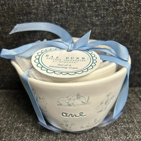 Rae Dunn Easter Bunny Measuring Cups - Picture 1 of 4